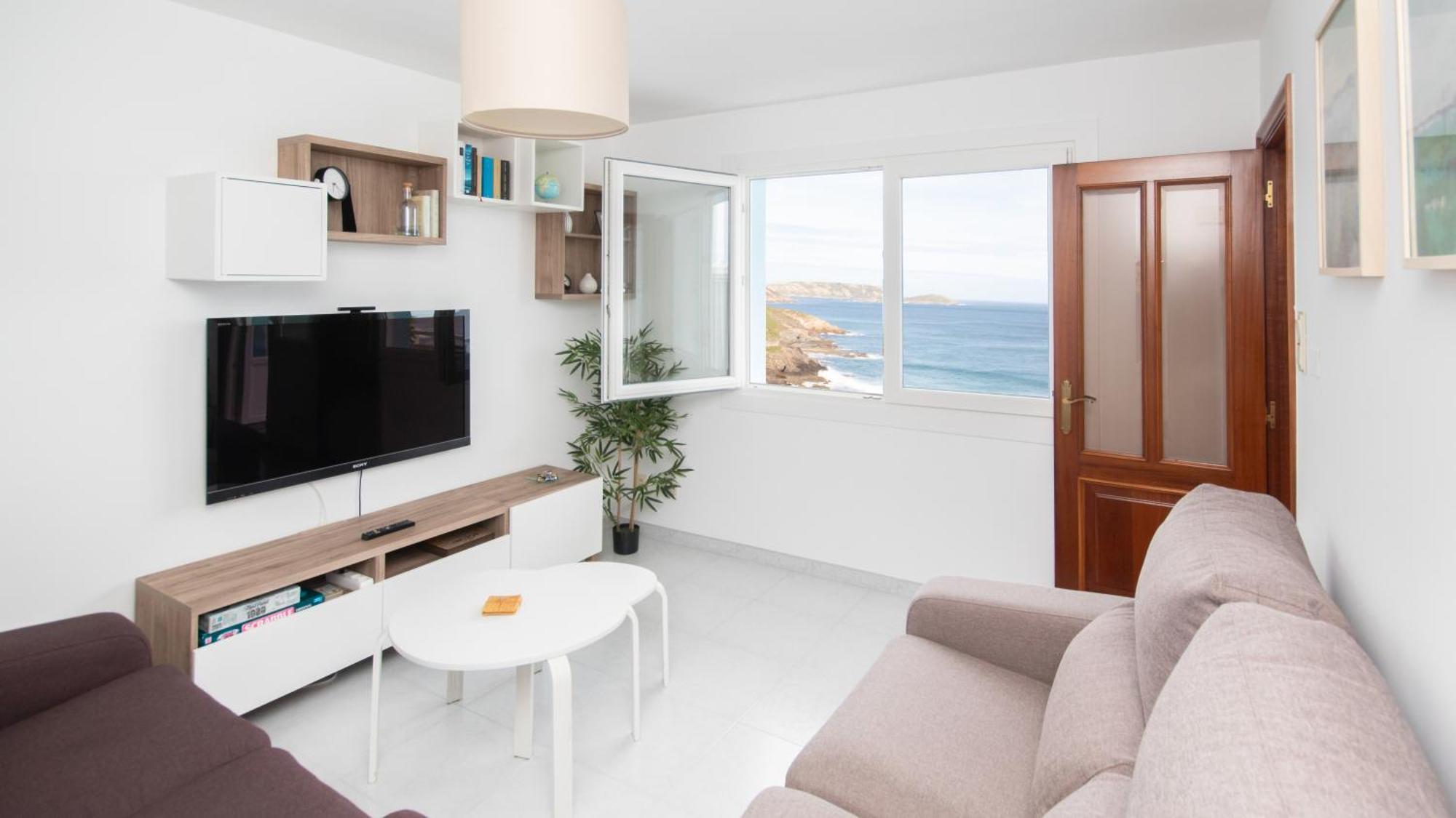 Ag Apartamento Nordes Malpica Primera Linea Playa Exterior photo