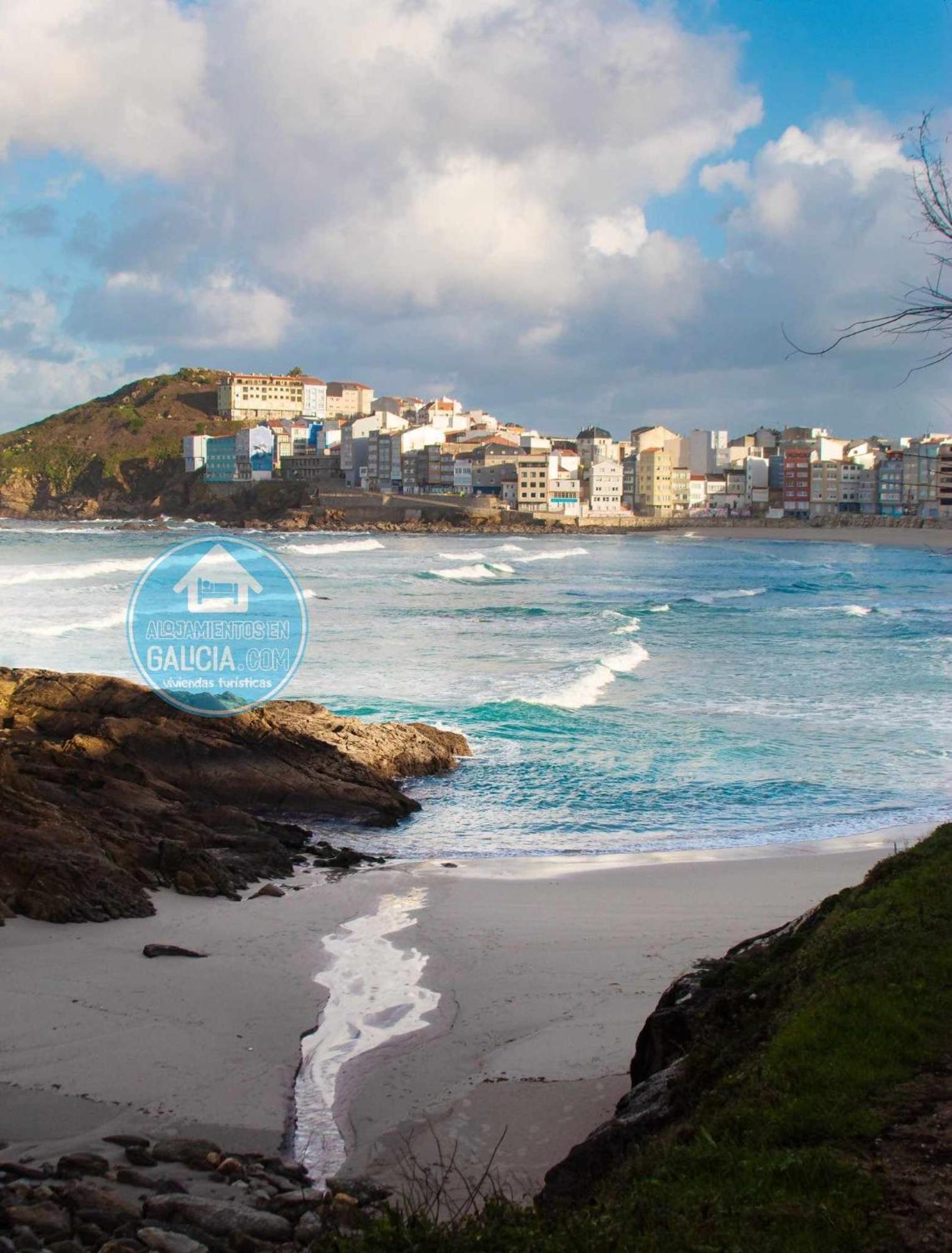 Ag Apartamento Nordes Malpica Primera Linea Playa Exterior photo